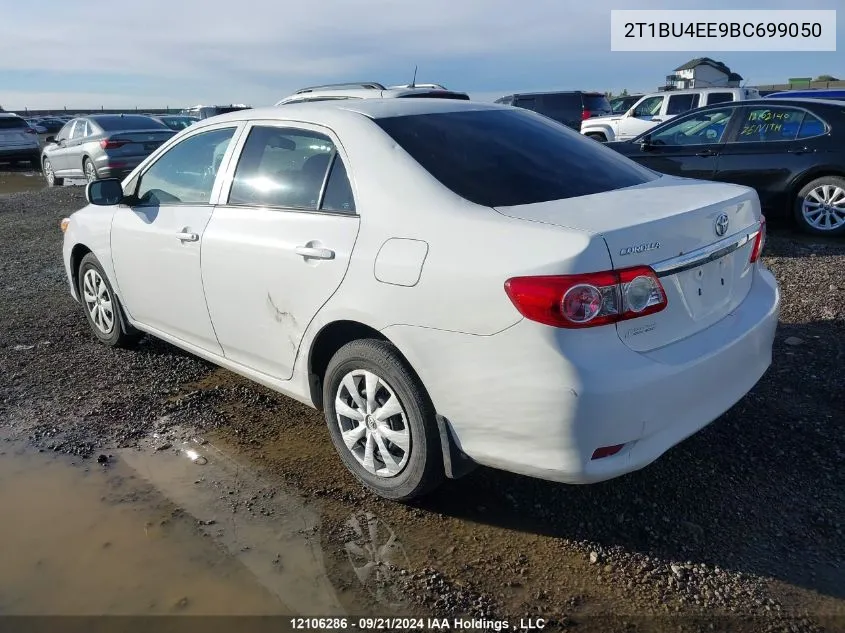 2011 Toyota Corolla S/Le VIN: 2T1BU4EE9BC699050 Lot: 12106286