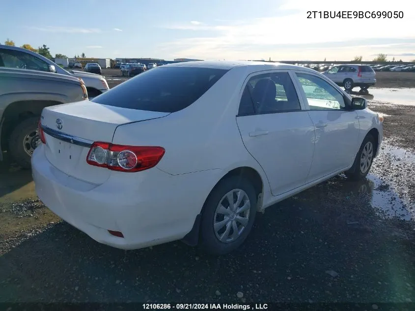 2011 Toyota Corolla S/Le VIN: 2T1BU4EE9BC699050 Lot: 12106286