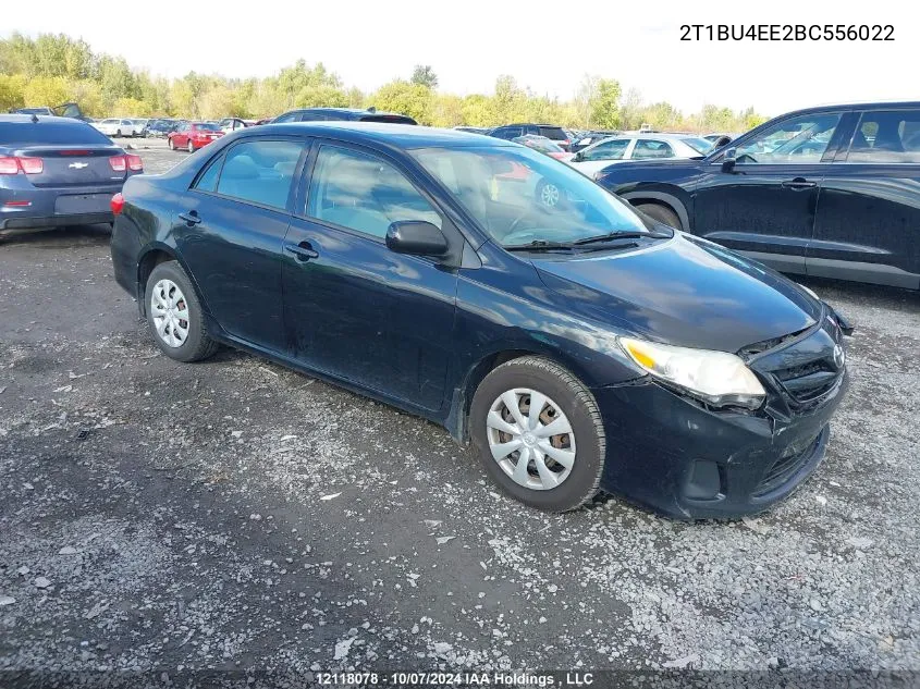 2011 Toyota Corolla Ce VIN: 2T1BU4EE2BC556022 Lot: 12118078