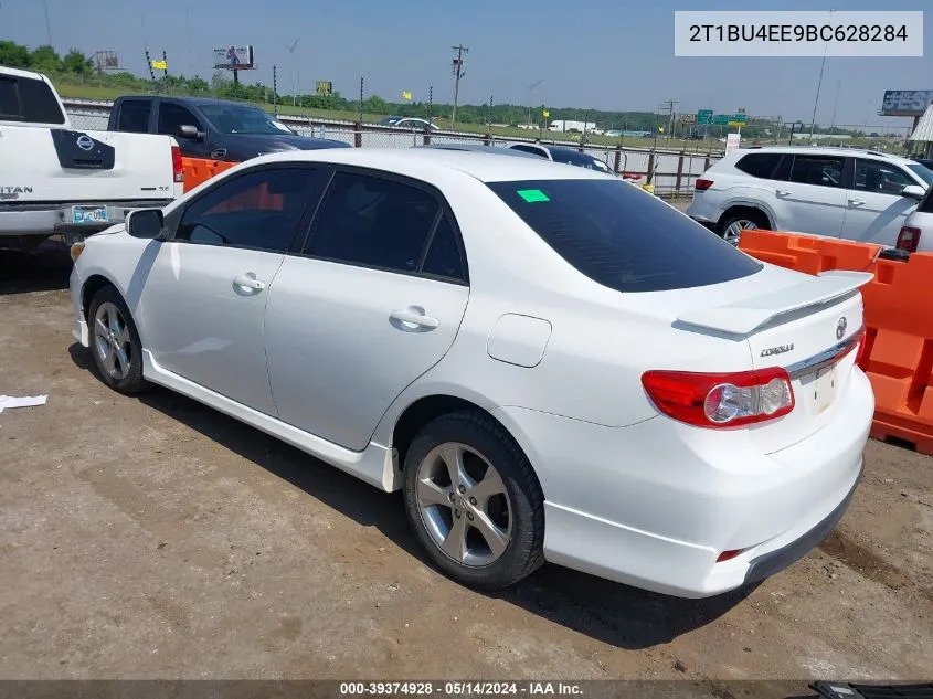 2011 Toyota Corolla S VIN: 2T1BU4EE9BC628284 Lot: 39374928