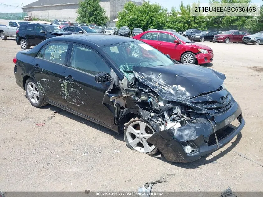 2T1BU4EE4BC636468 2011 Toyota Corolla Le