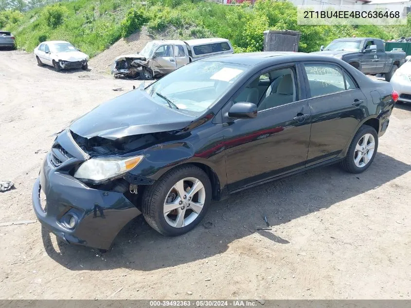 2T1BU4EE4BC636468 2011 Toyota Corolla Le