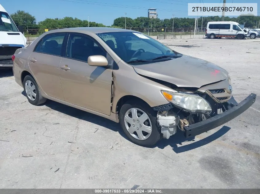 2011 Toyota Corolla Le VIN: 2T1BU4EE9BC746710 Lot: 39517533