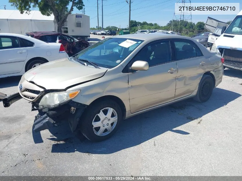 2011 Toyota Corolla Le VIN: 2T1BU4EE9BC746710 Lot: 39517533