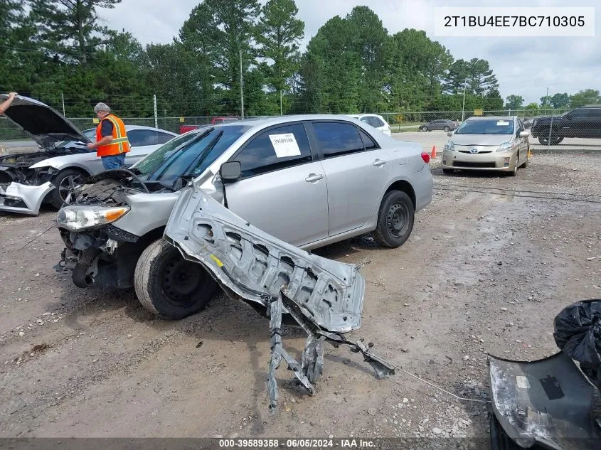 2011 Toyota Corolla Le VIN: 2T1BU4EE7BC710305 Lot: 39589358