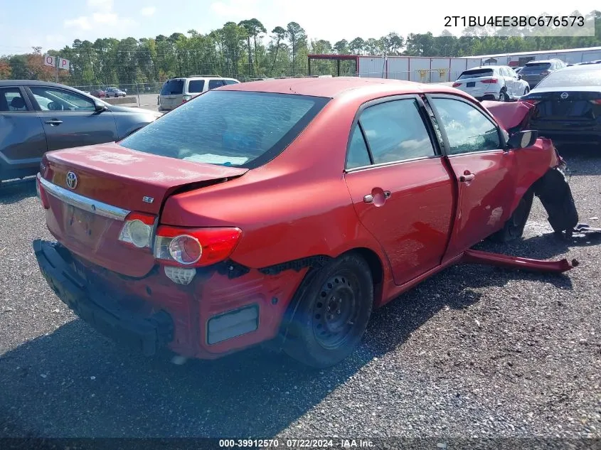 2011 Toyota Corolla Le VIN: 2T1BU4EE3BC676573 Lot: 39912570