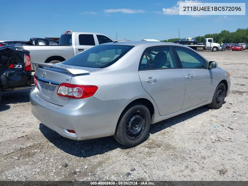 2T1BU4EE1BC572096 2011 Toyota Corolla Le