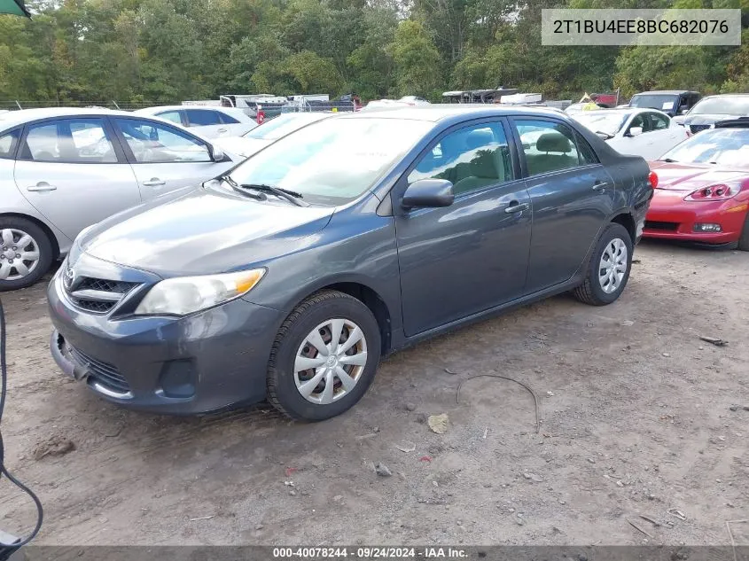 2T1BU4EE8BC682076 2011 Toyota Corolla Le