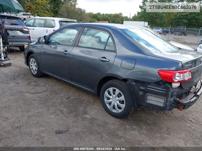 2T1BU4EE8BC682076 2011 Toyota Corolla Le