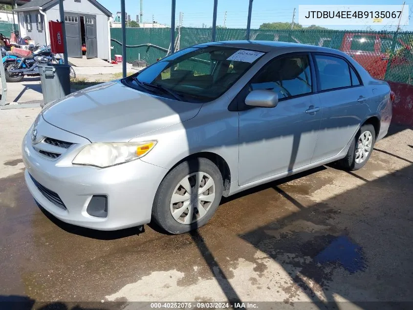 2011 Toyota Corolla Le VIN: JTDBU4EE4B9135067 Lot: 40252075