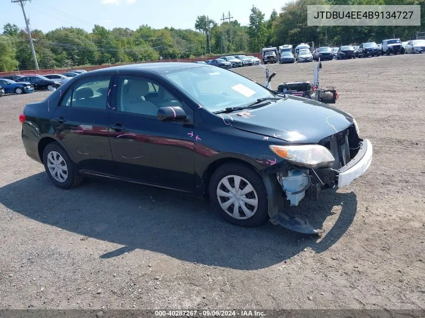 2011 Toyota Corolla Le VIN: JTDBU4EE4B9134727 Lot: 40287267