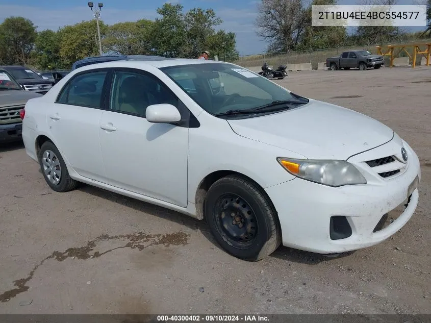 2011 Toyota Corolla S/Le VIN: 2T1BU4EE4BC554577 Lot: 40300402