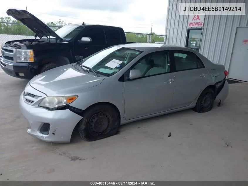 JTDBU4EE6B9149214 2011 Toyota Corolla Le