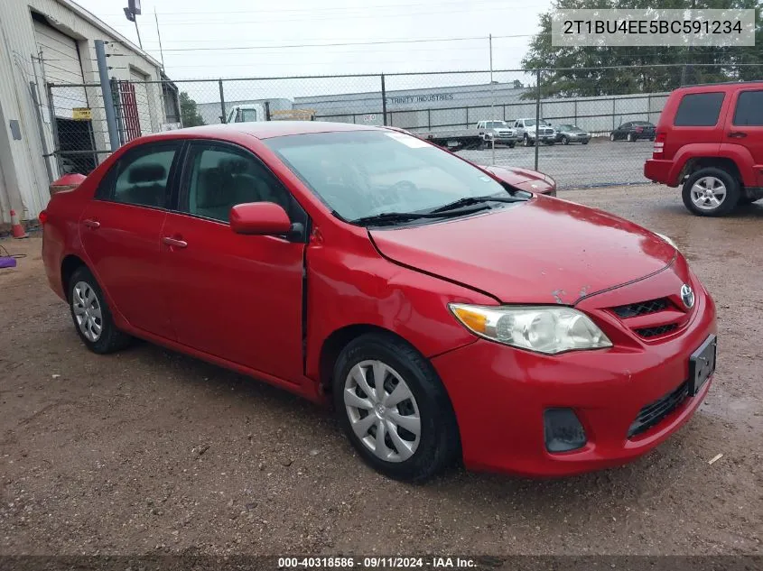 2T1BU4EE5BC591234 2011 Toyota Corolla Le