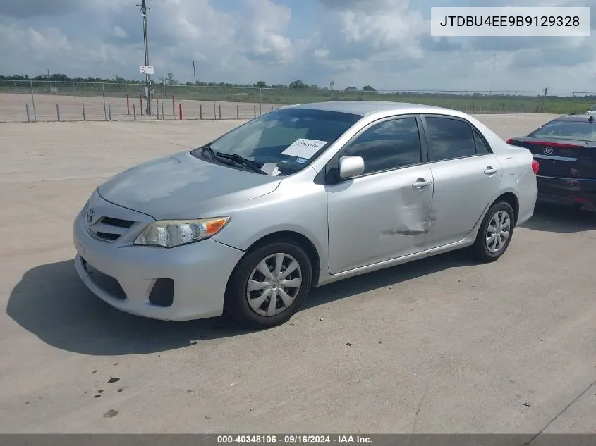 2011 Toyota Corolla Le VIN: JTDBU4EE9B9129328 Lot: 40348106