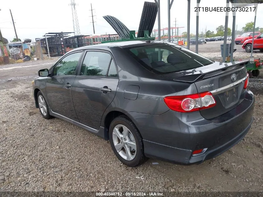 2T1BU4EE0BC730217 2011 Toyota Corolla S