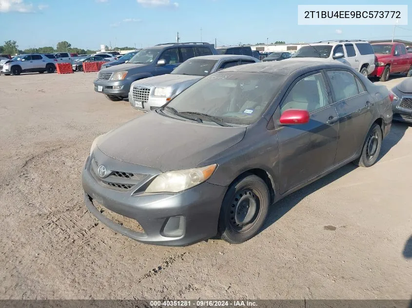 2011 Toyota Corolla Le VIN: 2T1BU4EE9BC573772 Lot: 40351281