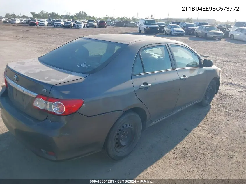 2011 Toyota Corolla Le VIN: 2T1BU4EE9BC573772 Lot: 40351281