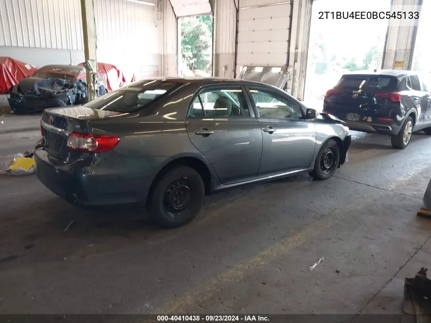 2T1BU4EE0BC545133 2011 Toyota Corolla S/Le