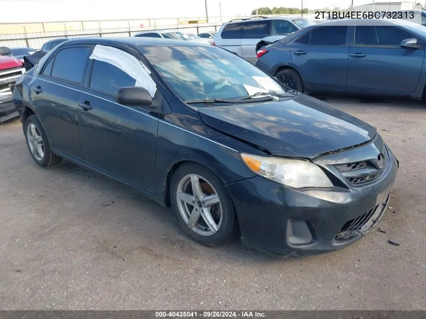 2011 Toyota Corolla S/Le VIN: 2T1BU4EE6BC732313 Lot: 40425041