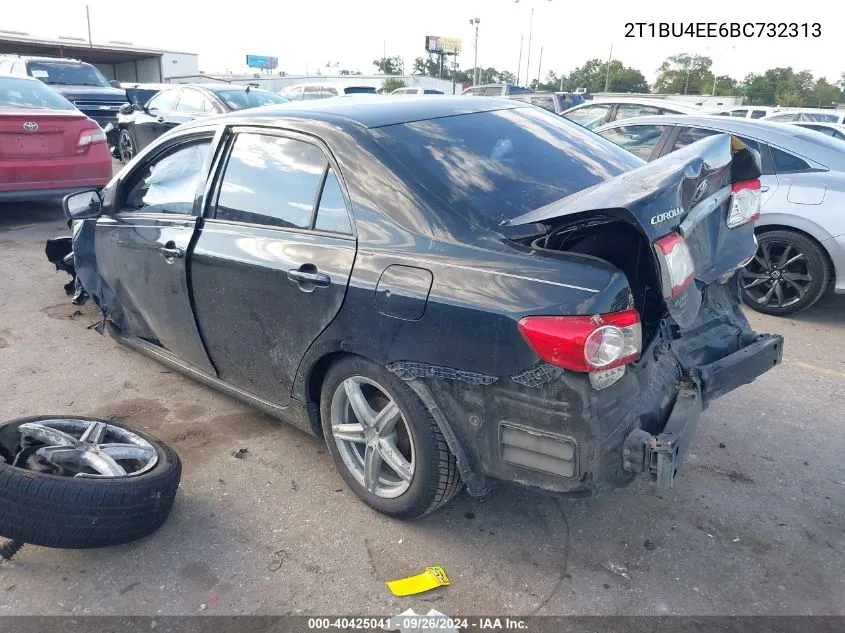 2011 Toyota Corolla S/Le VIN: 2T1BU4EE6BC732313 Lot: 40425041