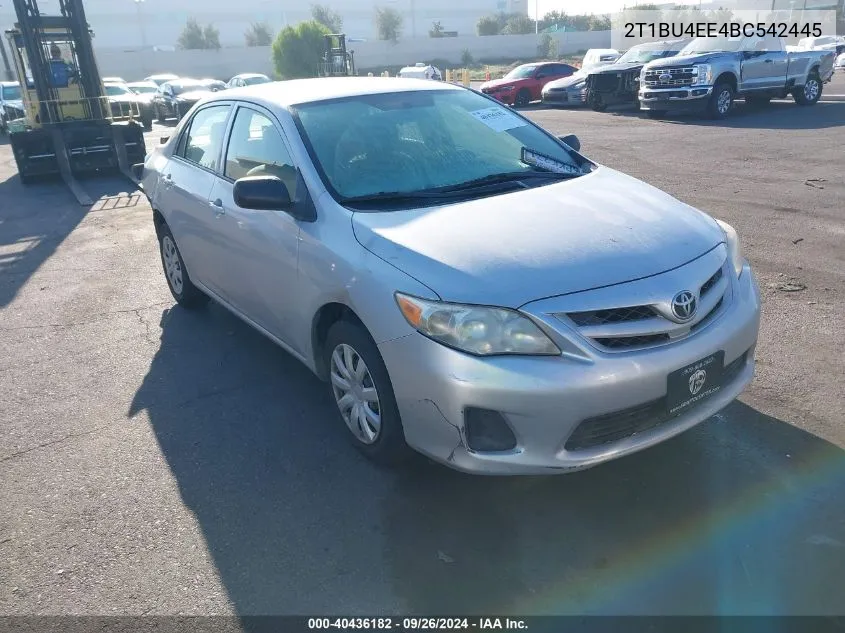 2T1BU4EE4BC542445 2011 Toyota Corolla