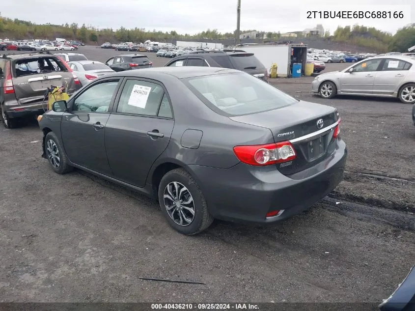 2T1BU4EE6BC688166 2011 Toyota Corolla Le