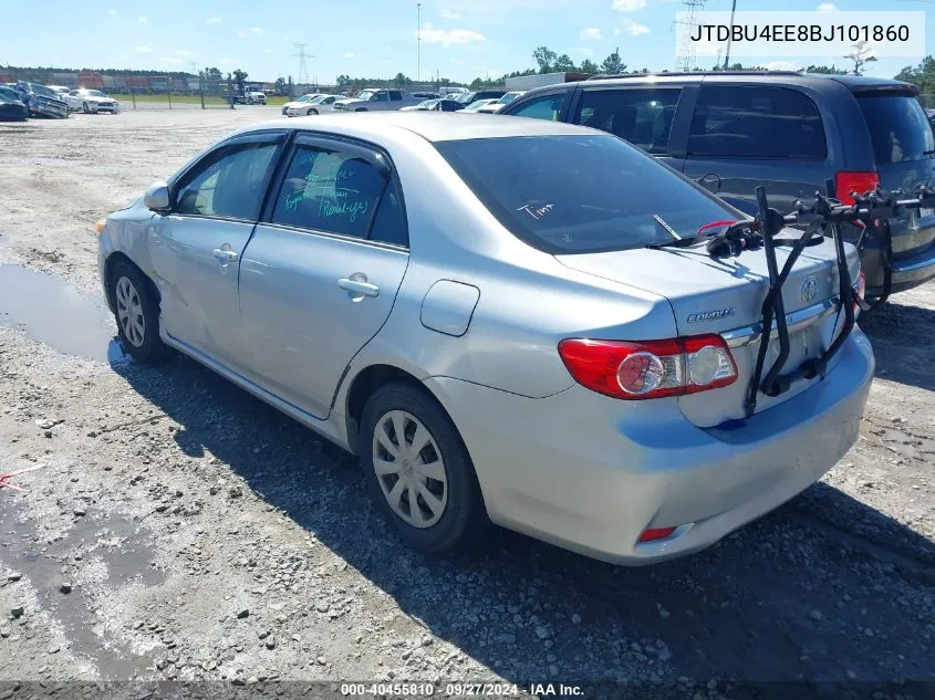 2011 Toyota Corolla Le VIN: JTDBU4EE8BJ101860 Lot: 40455810