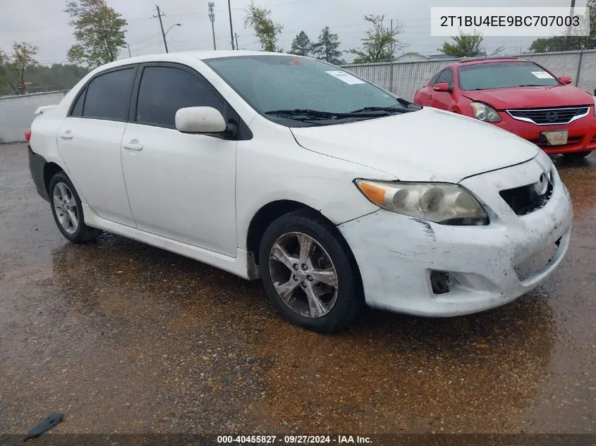 2011 Toyota Corolla S VIN: 2T1BU4EE9BC707003 Lot: 40455827