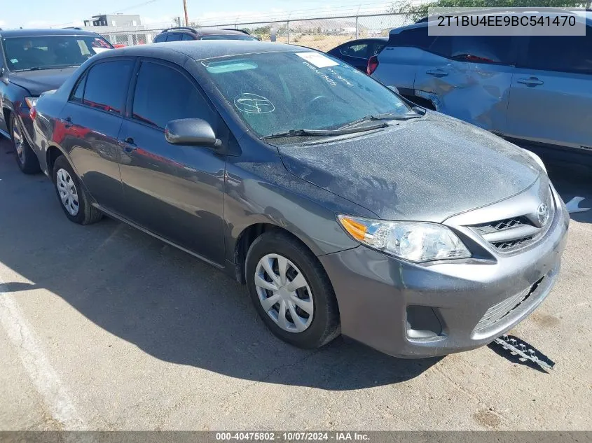 2011 Toyota Corolla Le VIN: 2T1BU4EE9BC541470 Lot: 40475802