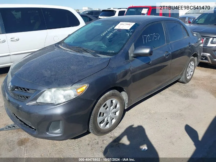 2011 Toyota Corolla Le VIN: 2T1BU4EE9BC541470 Lot: 40475802