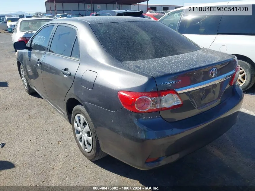 2011 Toyota Corolla Le VIN: 2T1BU4EE9BC541470 Lot: 40475802