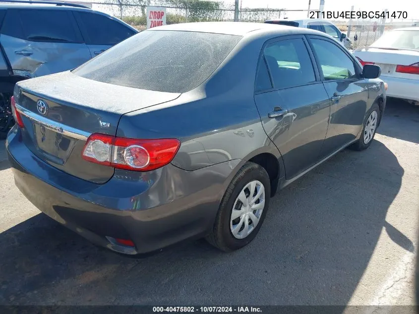 2011 Toyota Corolla Le VIN: 2T1BU4EE9BC541470 Lot: 40475802