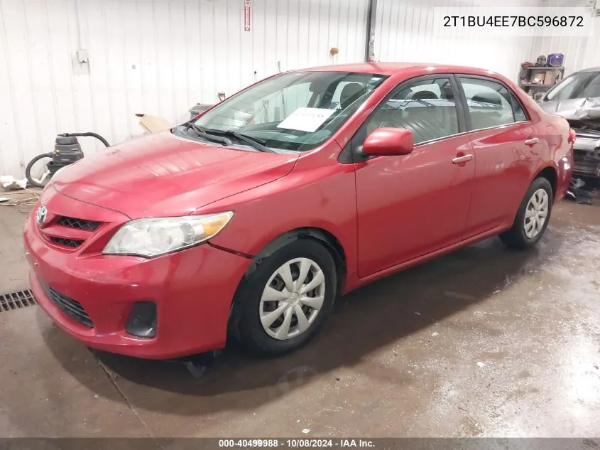 2T1BU4EE7BC596872 2011 Toyota Corolla Le