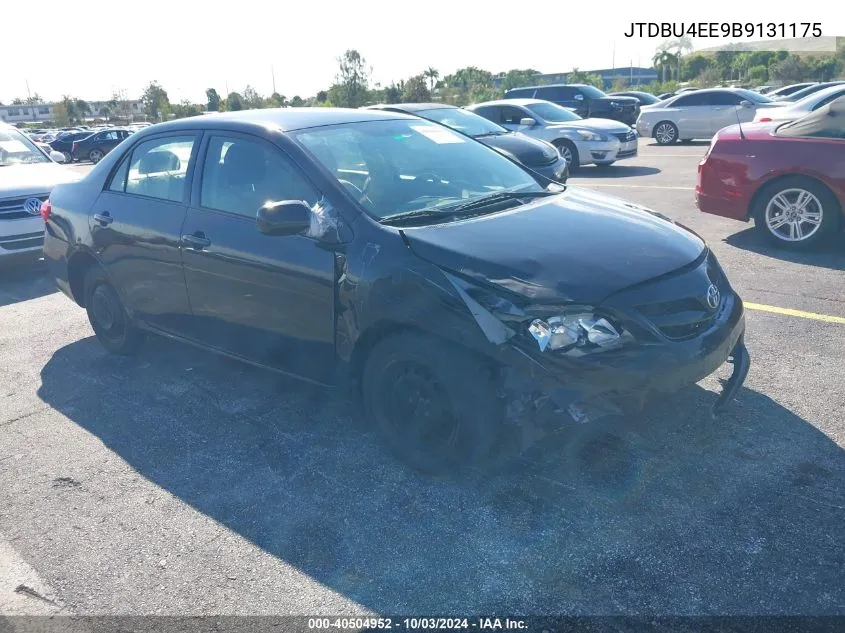 2011 Toyota Corolla Le VIN: JTDBU4EE9B9131175 Lot: 40504952