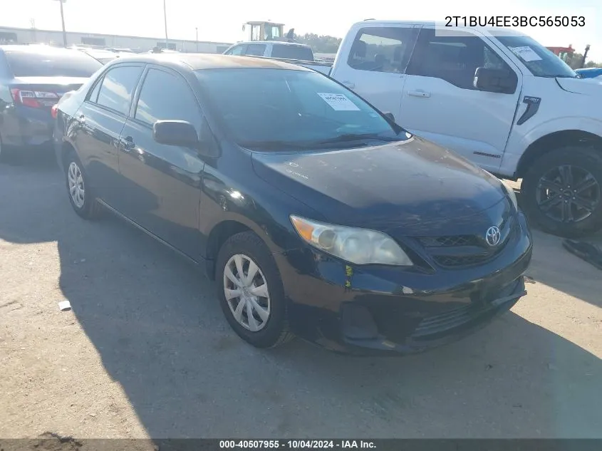 2011 Toyota Corolla VIN: 2T1BU4EE3BC565053 Lot: 40507955