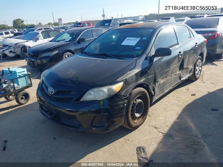 2011 Toyota Corolla VIN: 2T1BU4EE3BC565053 Lot: 40507955