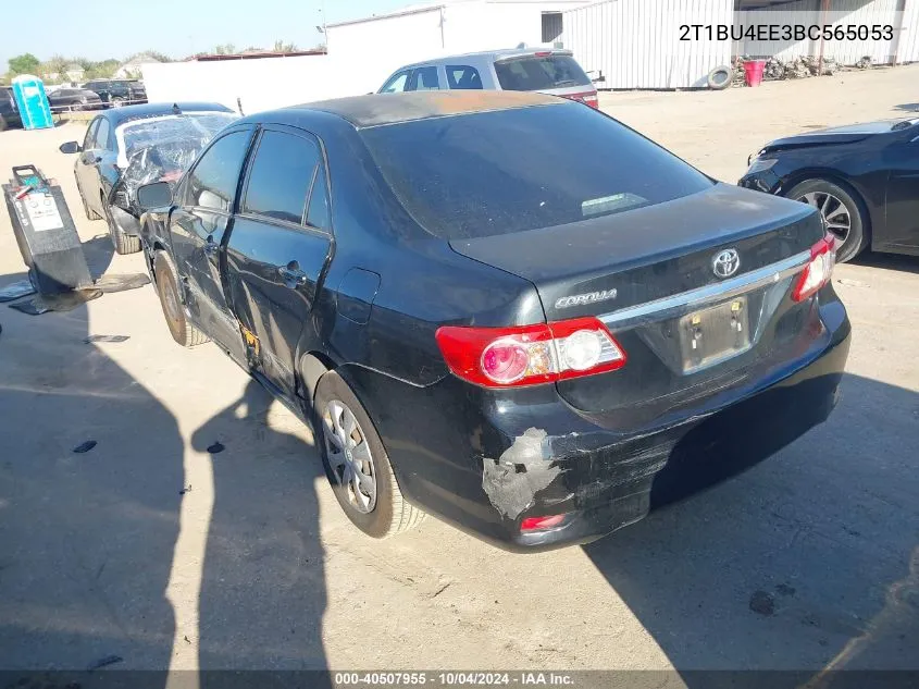 2011 Toyota Corolla VIN: 2T1BU4EE3BC565053 Lot: 40507955