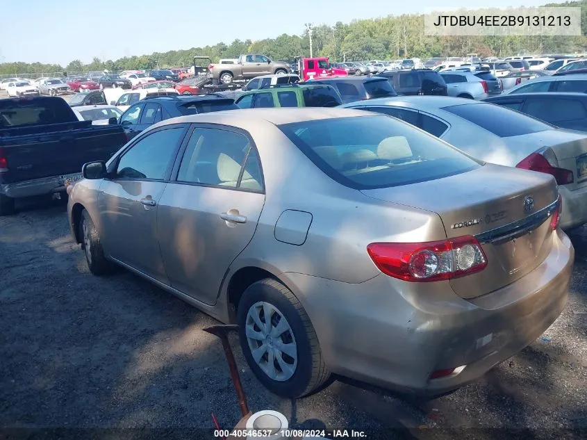 2011 Toyota Corolla Le VIN: JTDBU4EE2B9131213 Lot: 40546537