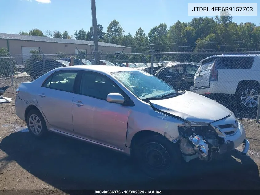 JTDBU4EE6B9157703 2011 Toyota Corolla Le