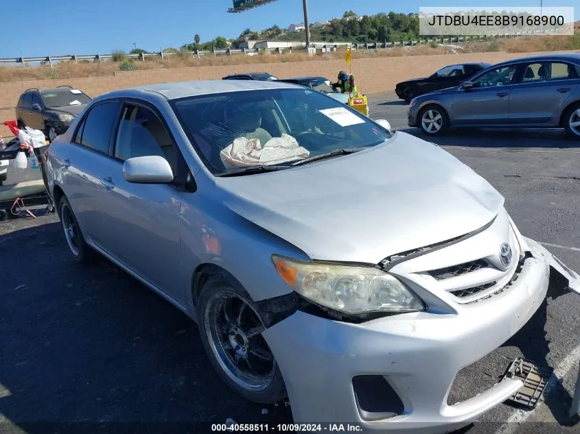 2011 Toyota Corolla S/Le VIN: JTDBU4EE8B9168900 Lot: 40558511