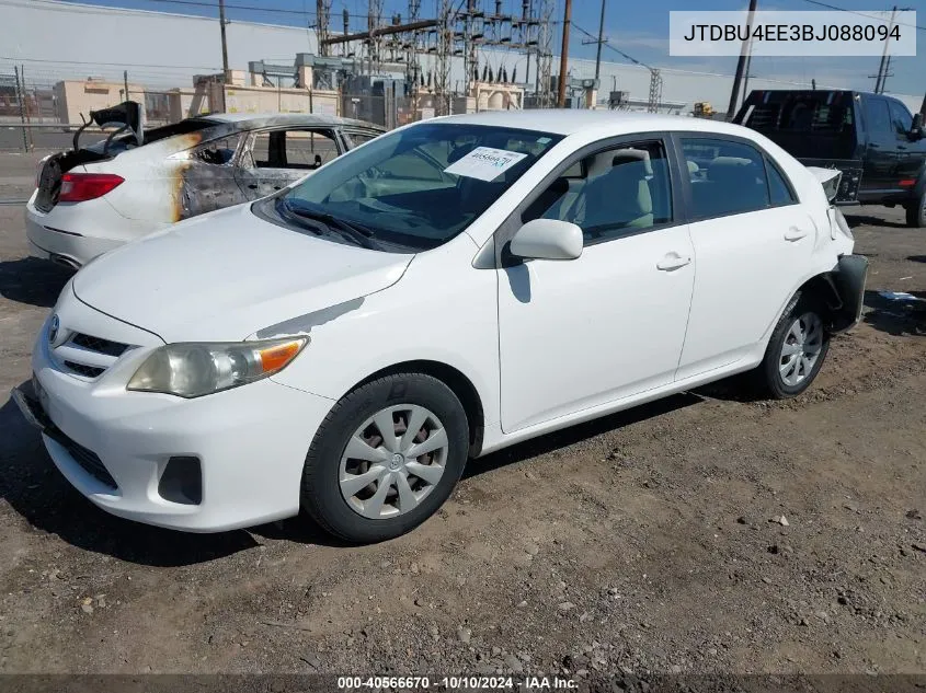 JTDBU4EE3BJ088094 2011 Toyota Corolla Le