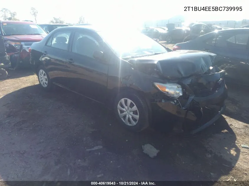 2011 Toyota Corolla Le VIN: 2T1BU4EE5BC739995 Lot: 40619543