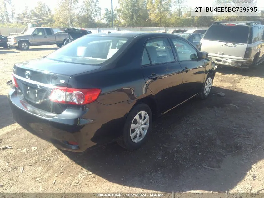 2011 Toyota Corolla Le VIN: 2T1BU4EE5BC739995 Lot: 40619543