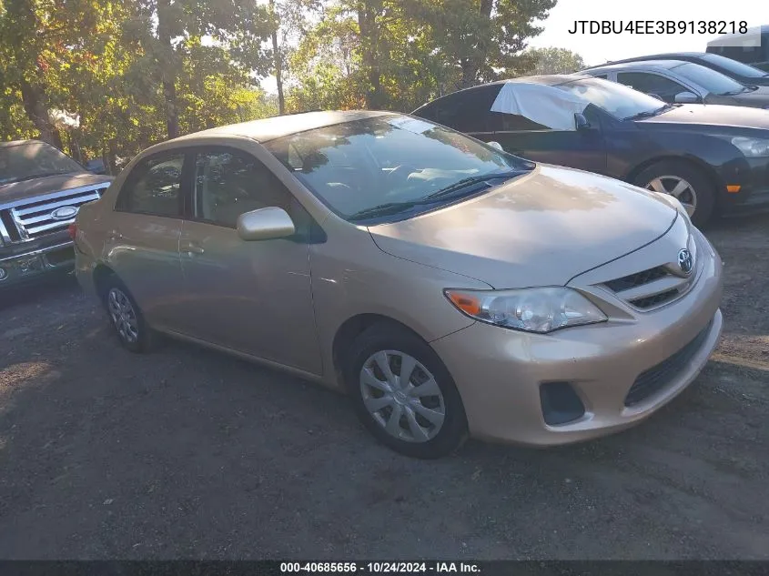 JTDBU4EE3B9138218 2011 Toyota Corolla Le