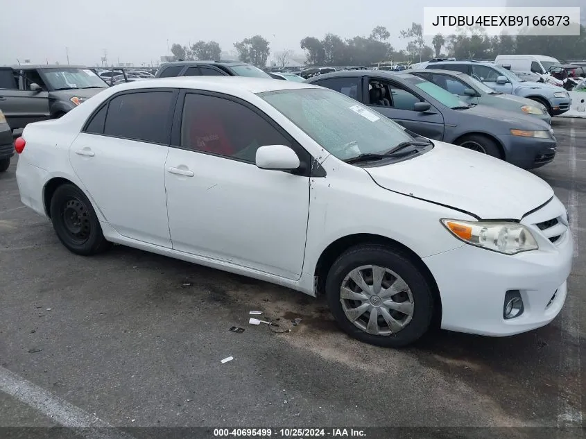 2011 Toyota Corolla Le VIN: JTDBU4EEXB9166873 Lot: 40695499