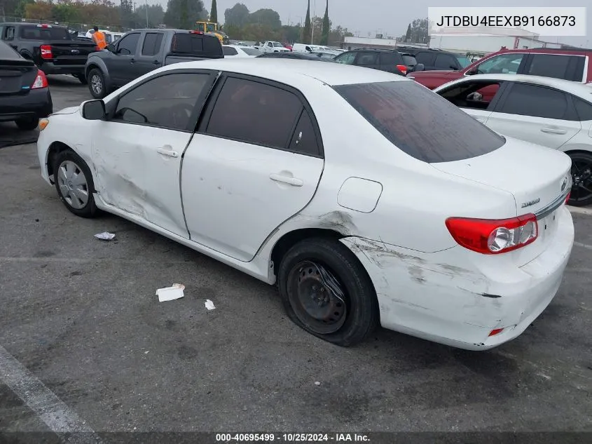 2011 Toyota Corolla Le VIN: JTDBU4EEXB9166873 Lot: 40695499