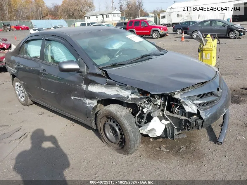 2T1BU4EE4BC641704 2011 Toyota Corolla Le