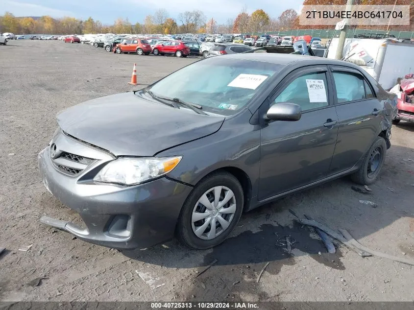 2T1BU4EE4BC641704 2011 Toyota Corolla Le