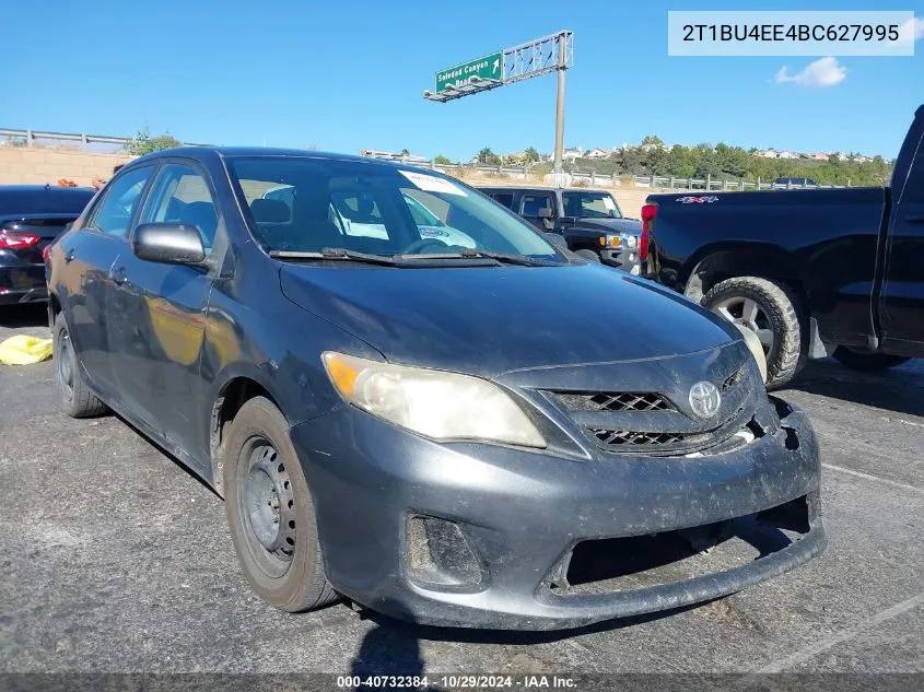 2011 Toyota Corolla Le VIN: 2T1BU4EE4BC627995 Lot: 40732384